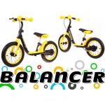 Balansinis dviratukas geltonas Balancer 12